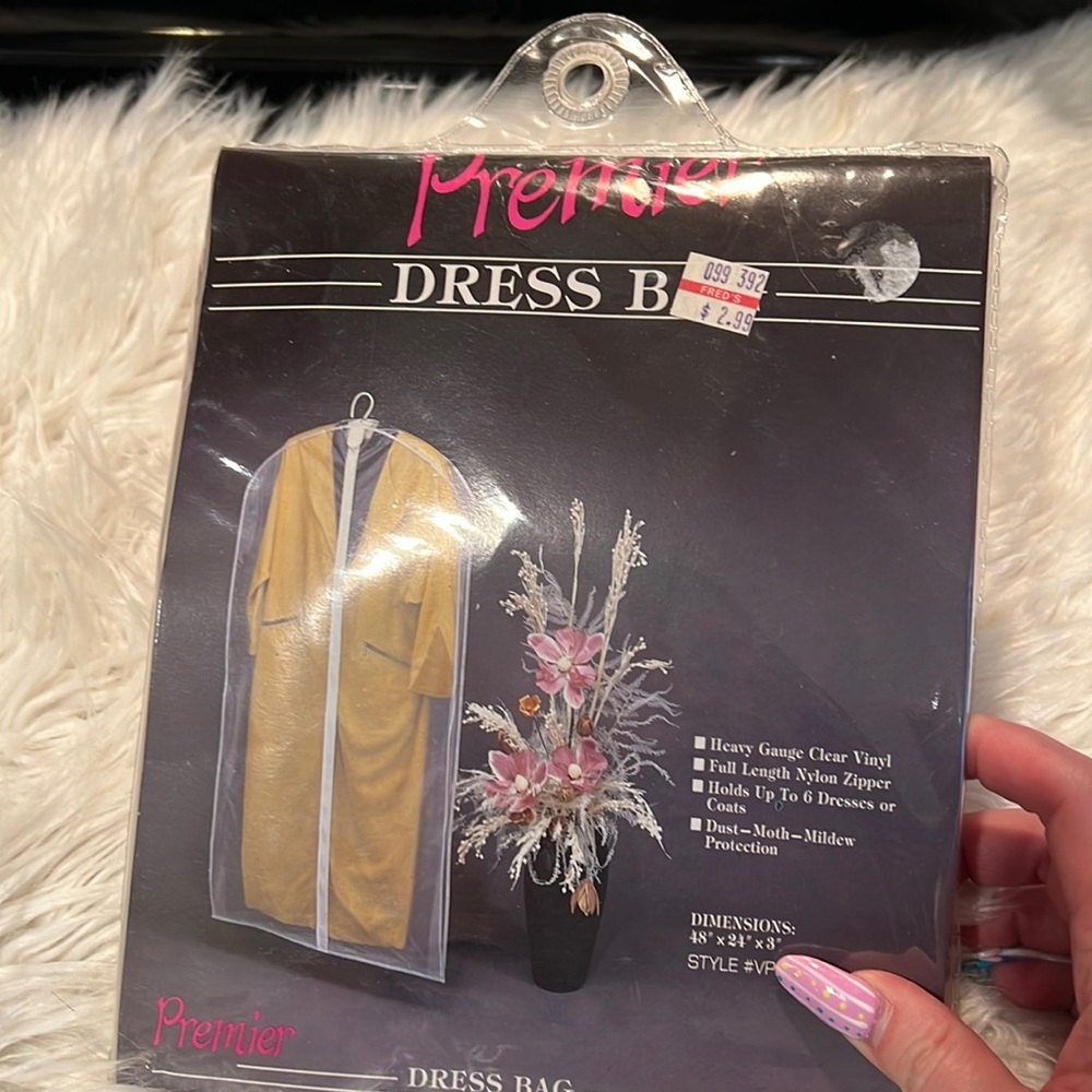 Premier vintage dress bag new old stock